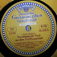 Deutsche Grammophon : Aeschbacher - Schubert Trout Quintet